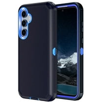 Petocase for Samsung Galaxy A55 5G Case,Shockproof Dust/Drop Proof 3-Layer Full Body Protection [Without Screen Protector] Rugged Heavy Duty Durable Case,Navy Blue