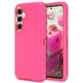 thumbnail image 1 of Petocase for Samsung Galaxy A55 5G Case,Shockproof Dust/Drop Proof 3-Layer Full Body Protection [Without Screen Protector] Rugged Heavy Duty Durable Case,Rose Red, 1 of 7
