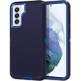 thumbnail image 1 of Petocase for Samsung Galaxy S21 5G Case,Shockproof Dust/Drop Proof 3-Layer Protection [Without Screen Protector] Rugged Heavy Duty Cover Case for Samsung Galaxy S21 5G 6.2 2021,Navy Blue, 1 of 7