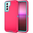 thumbnail image 1 of Petocase for Samsung Galaxy S21 5G Case,Shockproof Dust/Drop Proof 3-Layer Protection [Without Screen Protector] Rugged Heavy Duty Cover Case for Samsung Galaxy S21 5G 6.2 2021,Pink/Green, 1 of 7