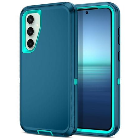 Petocase Samsung Galaxy S23 FE 5G Rugged Full-body Protection Durable Cover Without Screen Turquoise