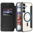 thumbnail image 1 of Petocase for Samsung Galaxy S24 Ultra Case,Compatible with MagSafe Heavy Duty Full Body Shockproof Phone Clear Back & Soft Edge Slim Phone Cover,Black, 1 of 7