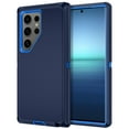 thumbnail image 1 of Petocase for Samsung Galaxy S25 Ultra Case,3-Layer Super Military Grade Rugged Heavy Shockproof Dropproof 3-Layer Cover Phone Case for Galaxy S25 Ultra,Navy Blue, 1 of 8