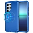 thumbnail image 1 of Petocase for Samsung Galaxy S25 Ultra Case,Compatible with MagSafe,Military Grade Drop 3 Layer Protection Rugged Case,Magnetic Phone Cover for Galaxy S25 Ultra,Navy Blue, 1 of 7