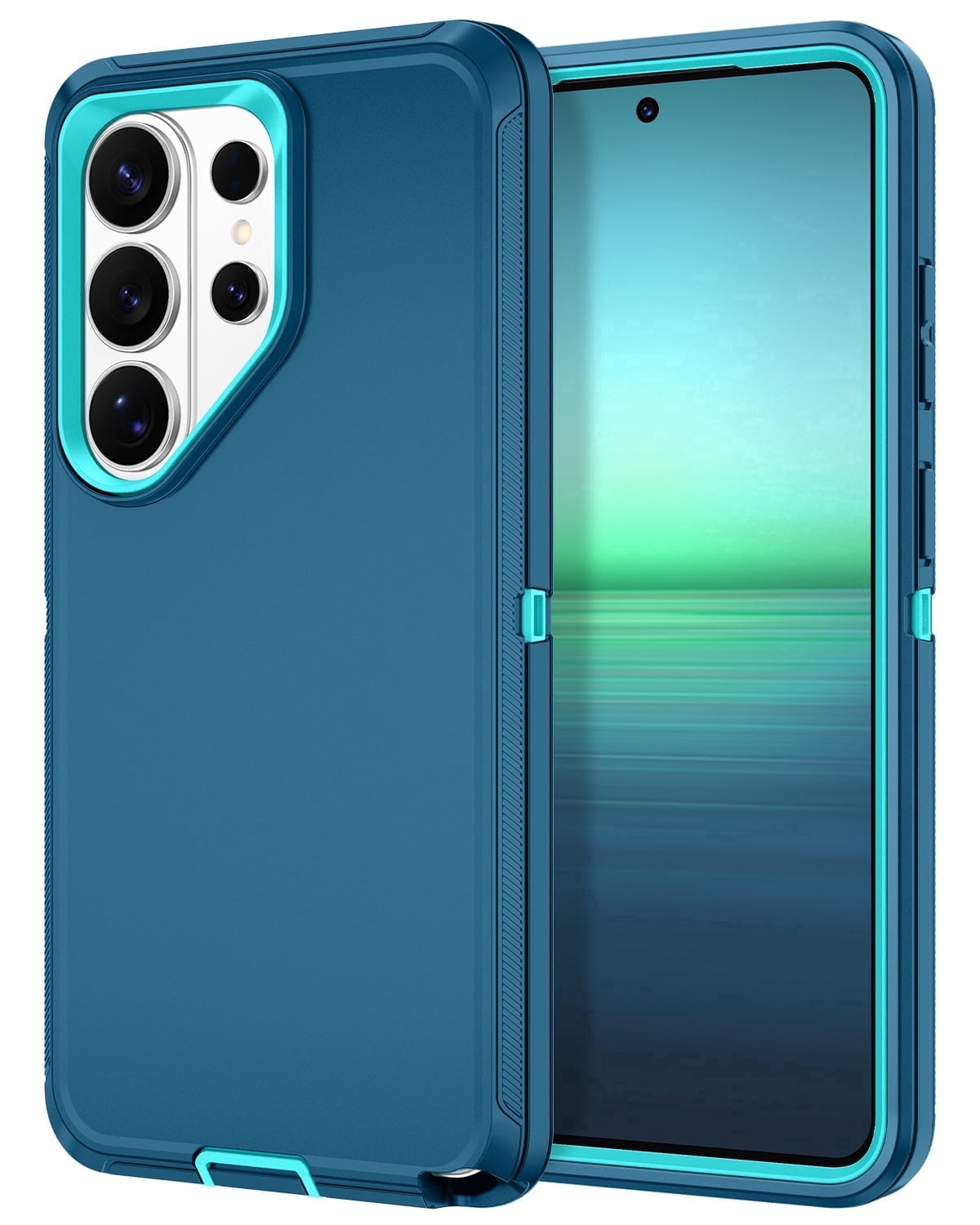 Petocase for Samsung Galaxy S26 Ultra Case,Shockproof Dust/Drop Proof 3-Layer Protective Heavy Duty Durable Rugged Hybrid Phone Case for Galaxy S26 Ultra,Green