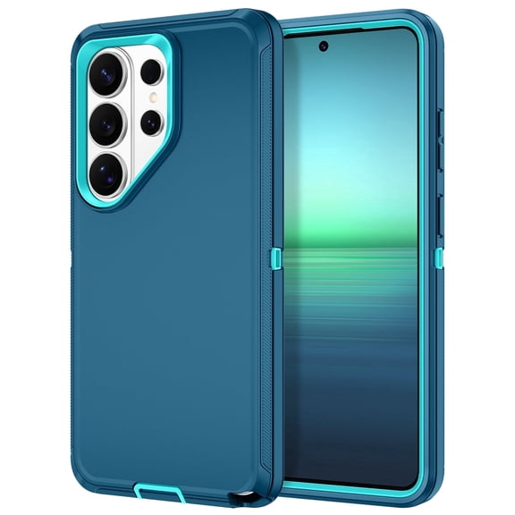 Petocase for Samsung Galaxy S26 Ultra 5G Phone Case,Shockproof Dust/Drop Proof 3-Layer Protective Heavy Duty Durable Rugged Hybrid Cover for Galaxy S26 Ultra 5G,Green