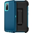 thumbnail image 1 of Petocase Shockproof Rugged Cell Phone Case for Samsung Galaxy S20 FE, Turquoise, 1 of 7