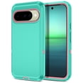 thumbnail image 1 of Petocase for Google Pixel 10/10 Pro Case (2025),Rugged Heavy Duty Shockproof Dust/Drop Proof Phone Case for Google Pixel 10/10 Pro,Teal Pink, 1 of 8