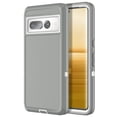 thumbnail image 1 of Petocase for Google Pixel 7 Pro Case,Shockproof Dust/Drop Proof Full Body Protection Rugged Heavy Duty Durable Phone Cover,Grey, 1 of 7
