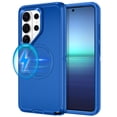 thumbnail image 1 of Petocase for Samsung Galaxy S26 Ultra Case,Magnetic Military-Grade Drop 3 Layer Protection Rugged Phone Cover for Galaxy S26 Ultra,Navy Blue, 1 of 8