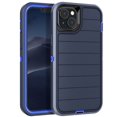thumbnail image 1 of Petocase for iPhone 15 Plus Case,Heavy Duty 3-Layer Shockproof Dropproof Dust-Proof Durable Military Grade Full Body Rugged Protection Cover Case,Navy Blue, 1 of 8
