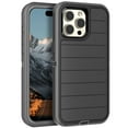 thumbnail image 1 of Petocase for iPhone 15 Pro Max Case,Heavy Duty 3-Layer[Shockproof][Dropproof][Dust-Proof] Durable Military Grade Full Body Rugged Protection Cover Case for iPhone 15 Pro Max,Black, 1 of 8