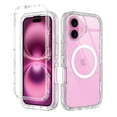 thumbnail image 1 of Petocase for iPhone 16 Plus Case,Clear [Non Yellowing] [Compatible with MagSafe] Shockproof Protection Rugged Heavy Duty Cover Case for iPhone 16 Plus 6.7",Clear, 1 of 7