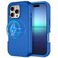 thumbnail image 1 of Petocase For iPhone 16 Pro Max Case,Compatible with MagSafe,Military Grade Drop 3 Layer Protection Rugged Case,Magnetic Phone Cover for iPhone 16 Pro Max 6.9 inch,Navy Blue, 1 of 7