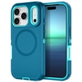 thumbnail image 1 of Petocase For iPhone 18 Pro Case (2026) / iPhone 17 Pro Case (2025),Compatible with Mag-safe Anti-Drop Heavy Duty Shockproof Rugged Protecive Magnetic 6.3 inch Phone Cover,Green, 1 of 7