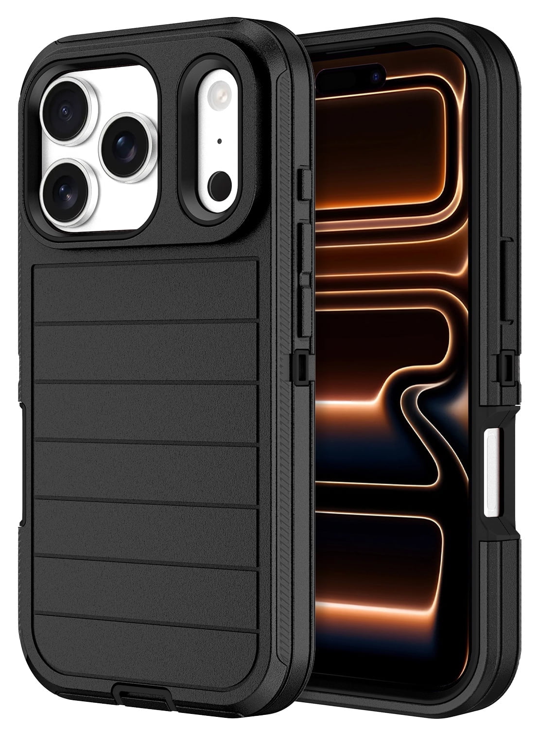 Petocase for iPhone 17 Pro Max Case,Shockproof Rugged Protection [No Screen  Protector] Heavy Duty Dust/Drop Proof 3-Layer Durable Cover for iPhone 17  ...