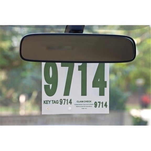 Petoskey  3,000 - 3,999 Dispatch Numbers, 1000 Per Box