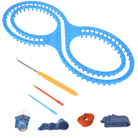 Petoto Afghan Loom Knitting Board, Knitting Loom Set, Weaving Looms for Beginners Adults for DIY Blanket, Hat, Scarf