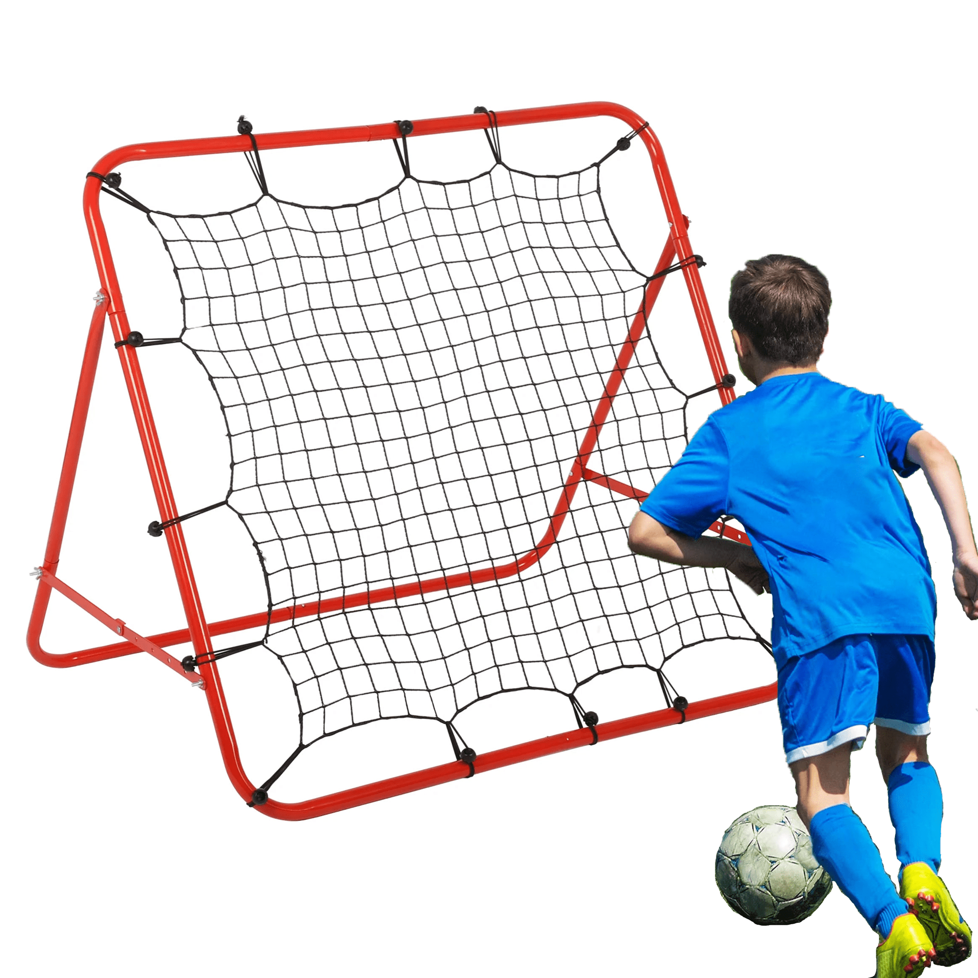 Petoto Sports Baseball Rebounder Net, 39.4 x 40.3 inch Tennis Football