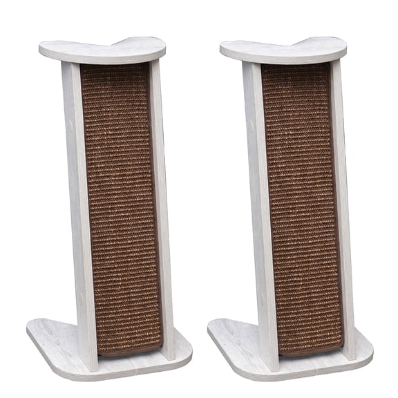 Petpals 22.5" *2 Pieces Furniture Protector Cat Scratching Post Made of Laminated Wood Board