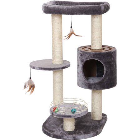 Petpals Group Infinity Luxury Cat Furniture With Multiple Racing Toys Providing Infinite Fun