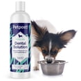 thumbnail image 1 of Petpost Dental Solution for Dogs - Water Additive for Bad Breath & Plaque - Apple, Peppermint & Spearmint - Brush-Free Daily Tooth Cleaning - 16 oz, 1 of 8