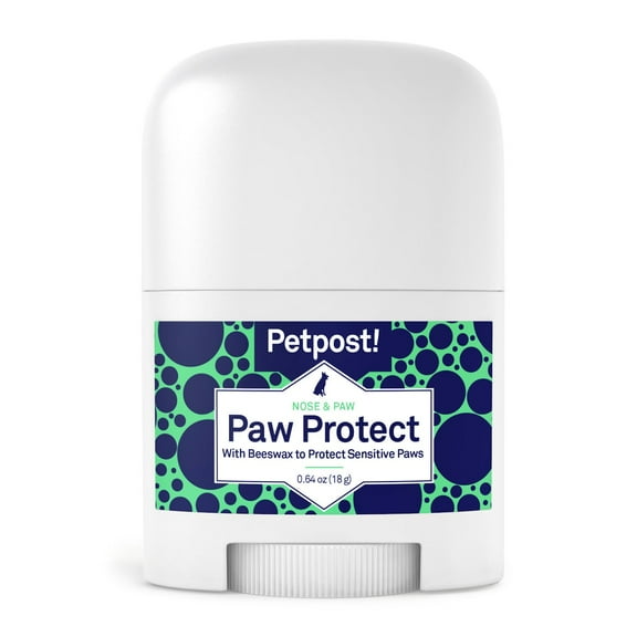 Petpost | Paw Protection for Dogs - Organic Sunflower Oil and Beeswax Balm for Hot Pavement - Wax Coats Dog Feet to Prevent Burns from Heat & Cold