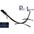 thumbnail image 1 of Petra Leisure 15 Ft. Indoor/Outdoor Powder Coated Galvanized Steel Arc Hammock Stand. Strongest Supports Single/Double Hammock Bed.(Black), 1 of 2