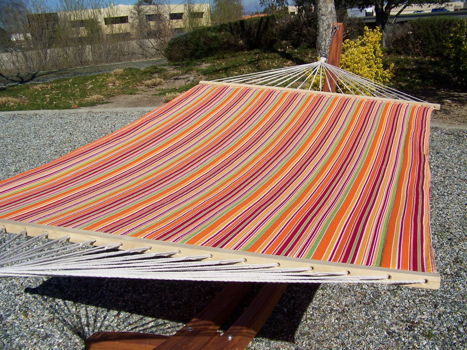 Petra Leisure Premium Quilted, Double Padded Hammock Bed. 2 Person Bed. 425 LB Capacity. STAND NOT INCLUDED
