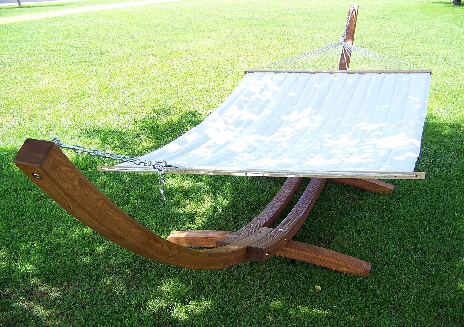 Petra Leisure Premium Quilted, Double Padded Hammock Bed. 2 Person Bed. 425 LB Capacity. STAND NOT INCLUDED