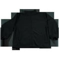 thumbnail image 1 of Petra Roc BSW-S1-4X Black Fleece Work Jacket 2 Zipped Slash Pockets Elastic Cuff Shock Cord Adjustment At The Bottom, 4X, 1 of 1