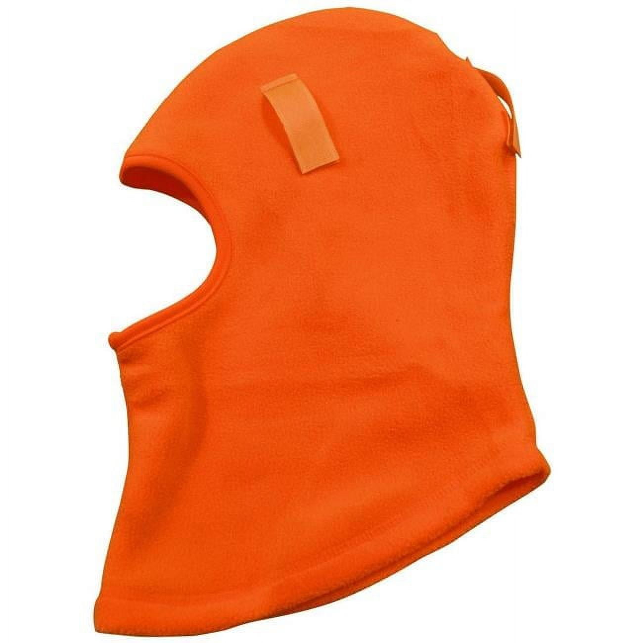 Petra Roc OMSK-S1 Omsk-S1 Balaclava Fleece Head Wear Ski Mask & Hardhat Liner, Orange - One Size