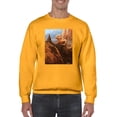 thumbnail image 1 of Petra Rock Dragon. Sweatshirt Men -Anthony Chirstou Designs, Male 5X-Large, 1 of 4