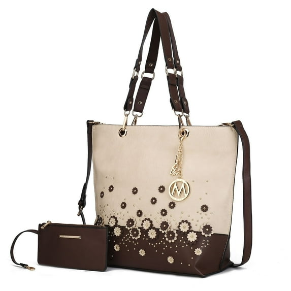 Petra Tote Handbag with Wristlet - 2 pieces by Mia K