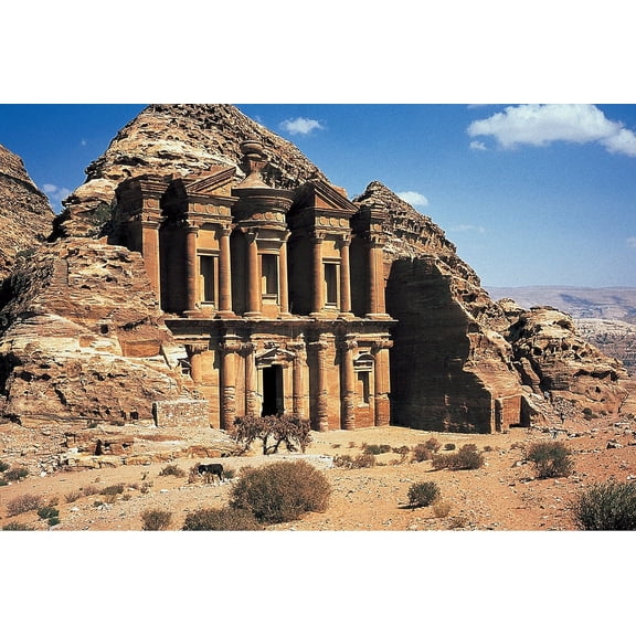 Tomax 1,000 Piece Petras Ancient Monastery, Jordan Interlocking Jigsaw Puzzle for Teens and Adults