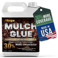 PetraMax Mega Mulch Glue for Landscaping, 1 Gal NonToxic Pea Gravel