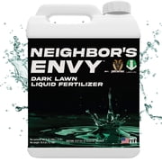 PetraMax Neighbors Envy Liquid Lawn Fertilizer for Dark Green Grass, 1 Gallon