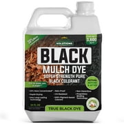 PetraTools Black Mulch Dye, 3,600 Sq Ft Coverage - 32 Oz