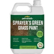 PetraTools Sprayers Green Grass Paint  Lawn Paint, Lawn Colorant, Grass Paint for Lawn, Long Lasting Green Lawn & Grass Spray - (32oz)