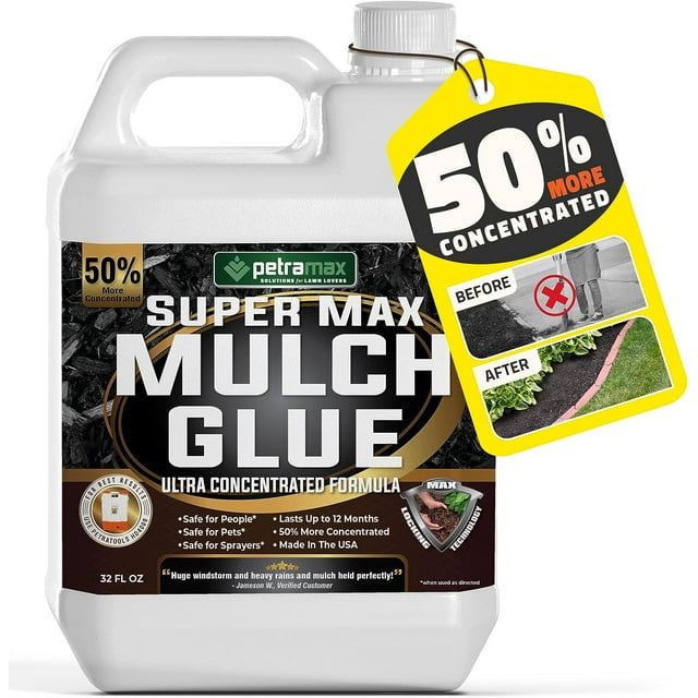 PetraTools SuperMax Mulch Glue Longlasting Small Gravel Landscape