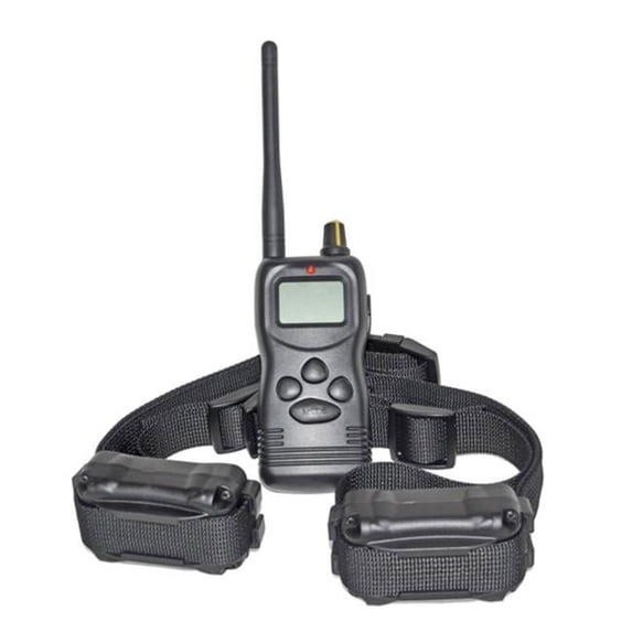 Petrainer PET900-2 1000M Big LCD Display Training Collar For 2 Dogs