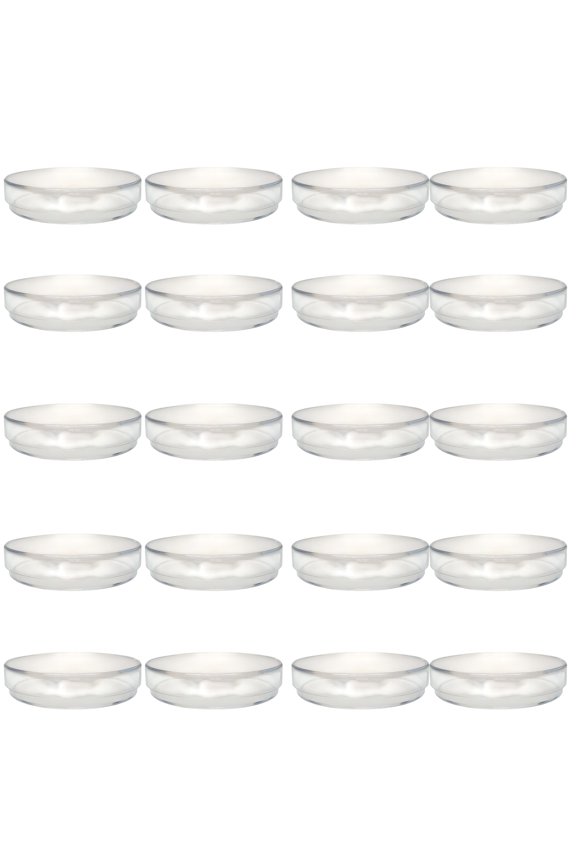 Petri Dish, Polystyrene, 70mm diameter x 15mm height. Pack 20.