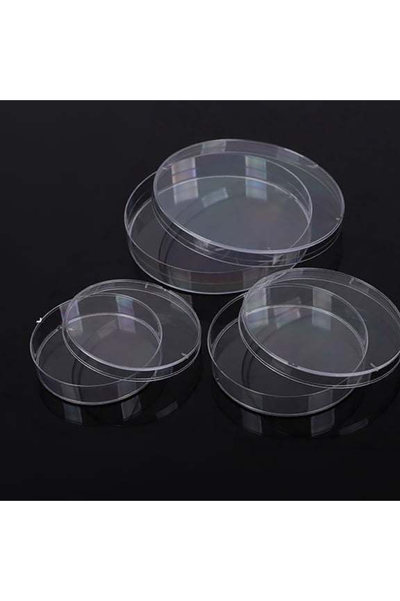 Petri Dishes 10 Pcs Sterilized Prepoured Agar Plates for Scientific Experiment Supplies Microbial Culture Laboratory Analysis School Science Projects