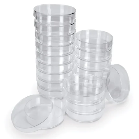 Petri Dishes, Polystyrene, Disposable, Sterile, 100 X 10 Mm, Pack Of 30