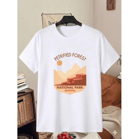 Petrified Forest National Park Arizona Vintage Retro T-Shirt, for men & women, S-5XL
