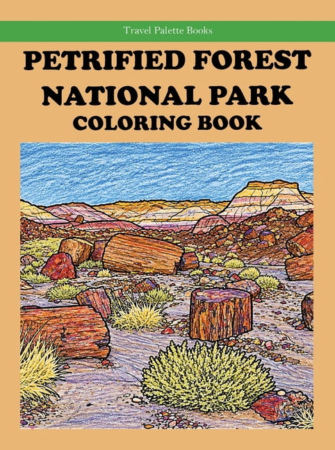 Petrified Forest National Park Coloring Book, (Paperback)