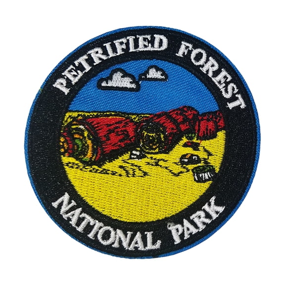Petrified Forest National Park Embroidered Patch Iron/Sew-On Applique Souvenir