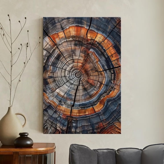 Petrified Wood Color Poster, Unframed Paper Poster 8x10in