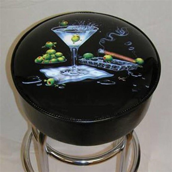 Petro Enterprises GODBS-10 Olive Party II Bar Stool