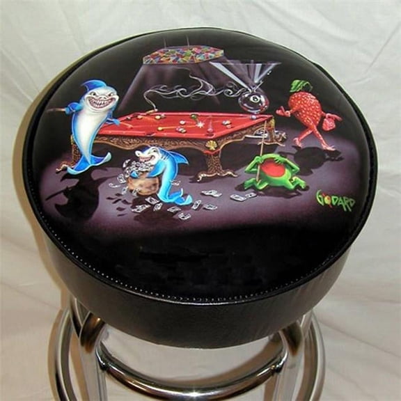 Petro Enterprises GODBS-15 Pool Shark III Bar Stool